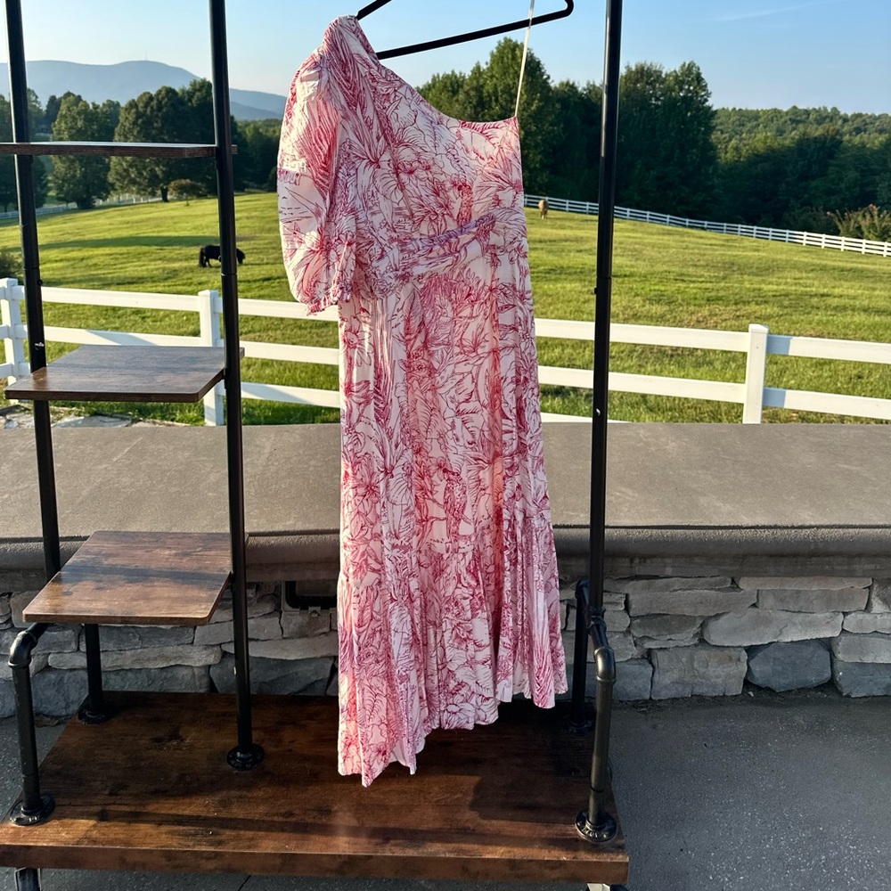 One Shoulder Garden Party